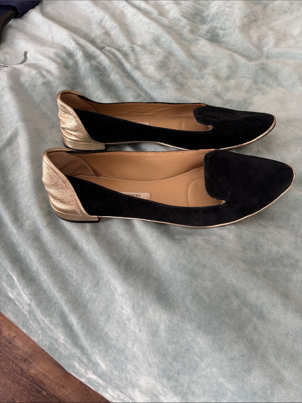 Diane Von Furstenberg Suede Flats